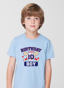 10th Birthday Baseball t-shirt